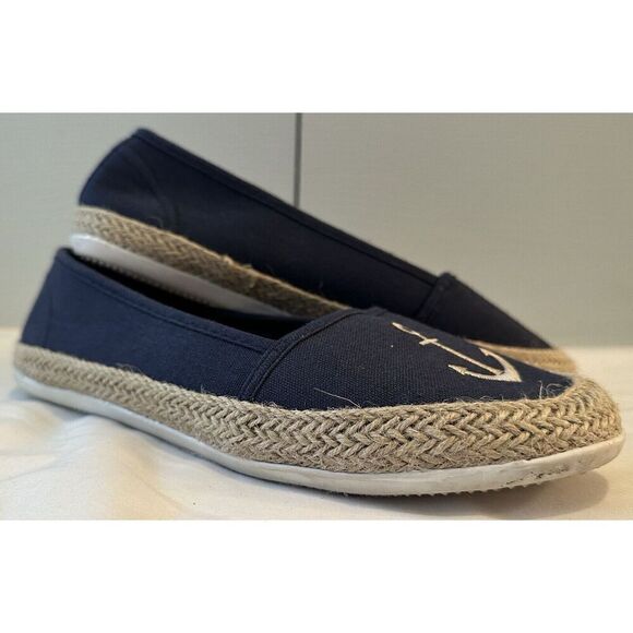 Coral Bay Maria Anchor Casual Flats Ladies Size 7.5M - Picture 3 of 8